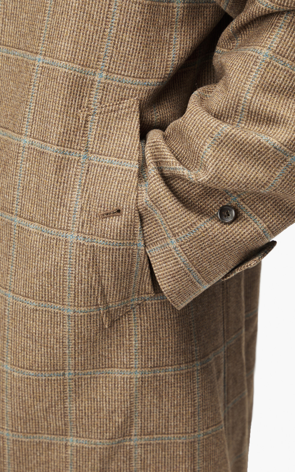 Anatomica V2 Single Raglan Coat II Reversible Beige | Cultizm Anatomica V2 Single Raglan Coat II Reversible Beige | Cultizm
