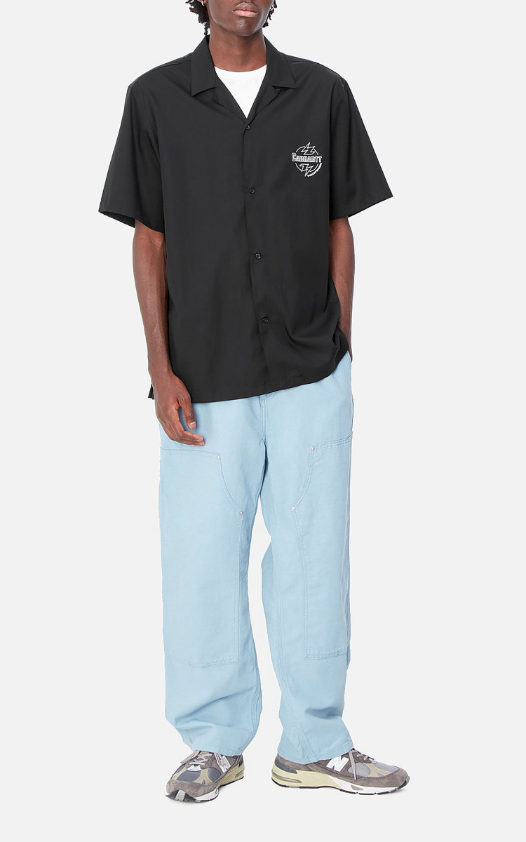 Carhartt WIP S/S Ablaze Shirt Black/Wax | Cultizm