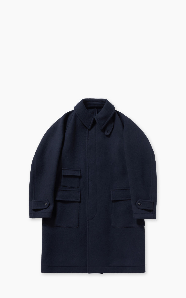 Kaptain Sunshine Traveller Coat Top Navy Cultizm