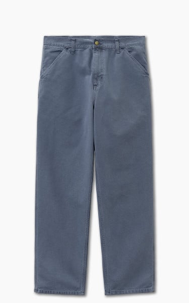 Carhartt WIP Single Knee Pant Dearborn Canvas Faded Storm Blue