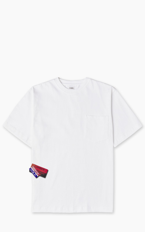 Camber USA #302 Heavyweight Pocket T-Shirt White