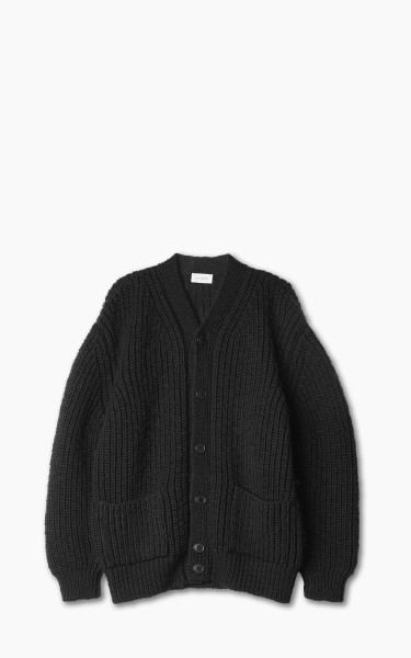 Lemaire Chunky Cardigan Wool Black