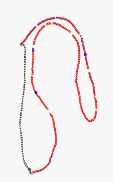 North Works D-506 Beads Necklace Red