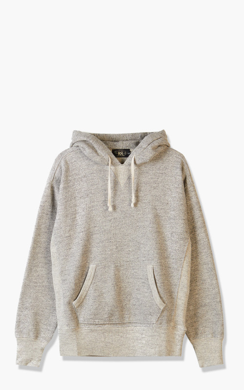 RRL Fleece Hoodie Grey Heather