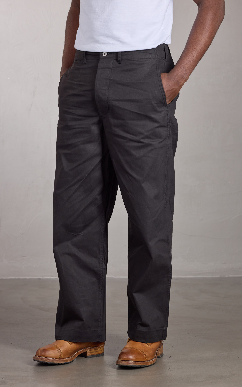 信頼も厚い 40s Houston Army Cultizm | Black Pants Chino パンツ