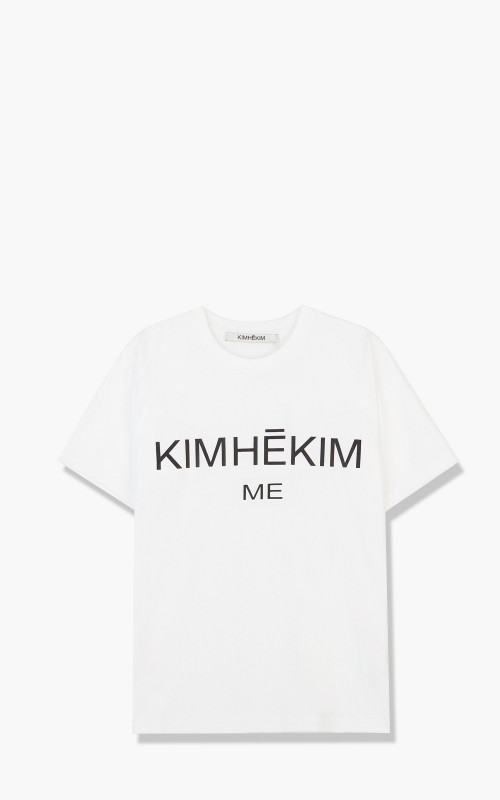 KIMHEKIM Kimhekim Me T-Shirt White SS22-JS011-WH