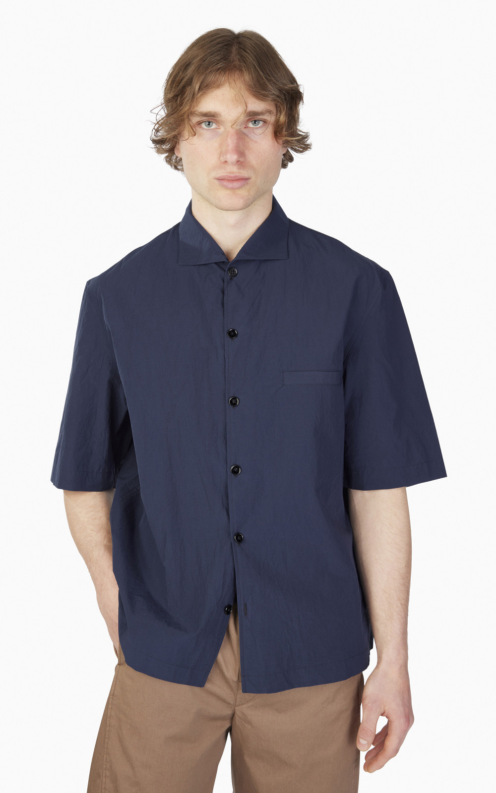 【送料 関税込】LEMAIRE キャンプ コットン ポプリンシャツ LEMAIRE コットンポプリン シャツ | NET-A-PORTER