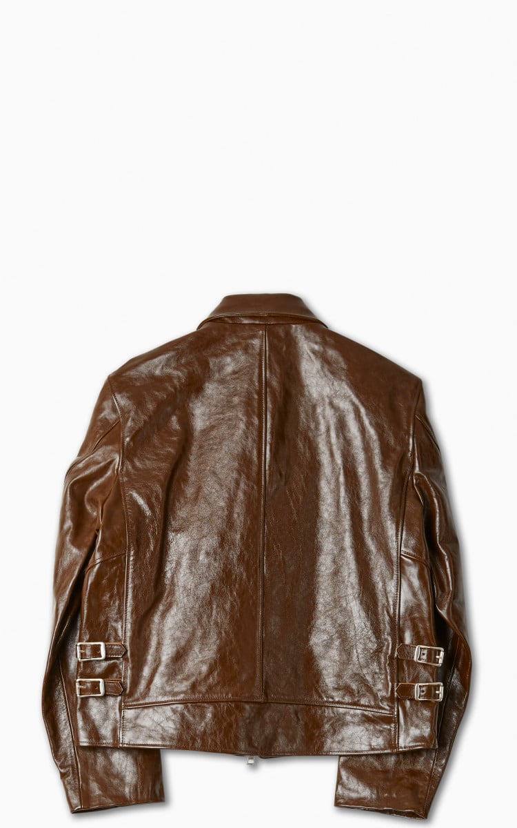 Our Legacy Demon Jacket Leather Olive | Cultizm