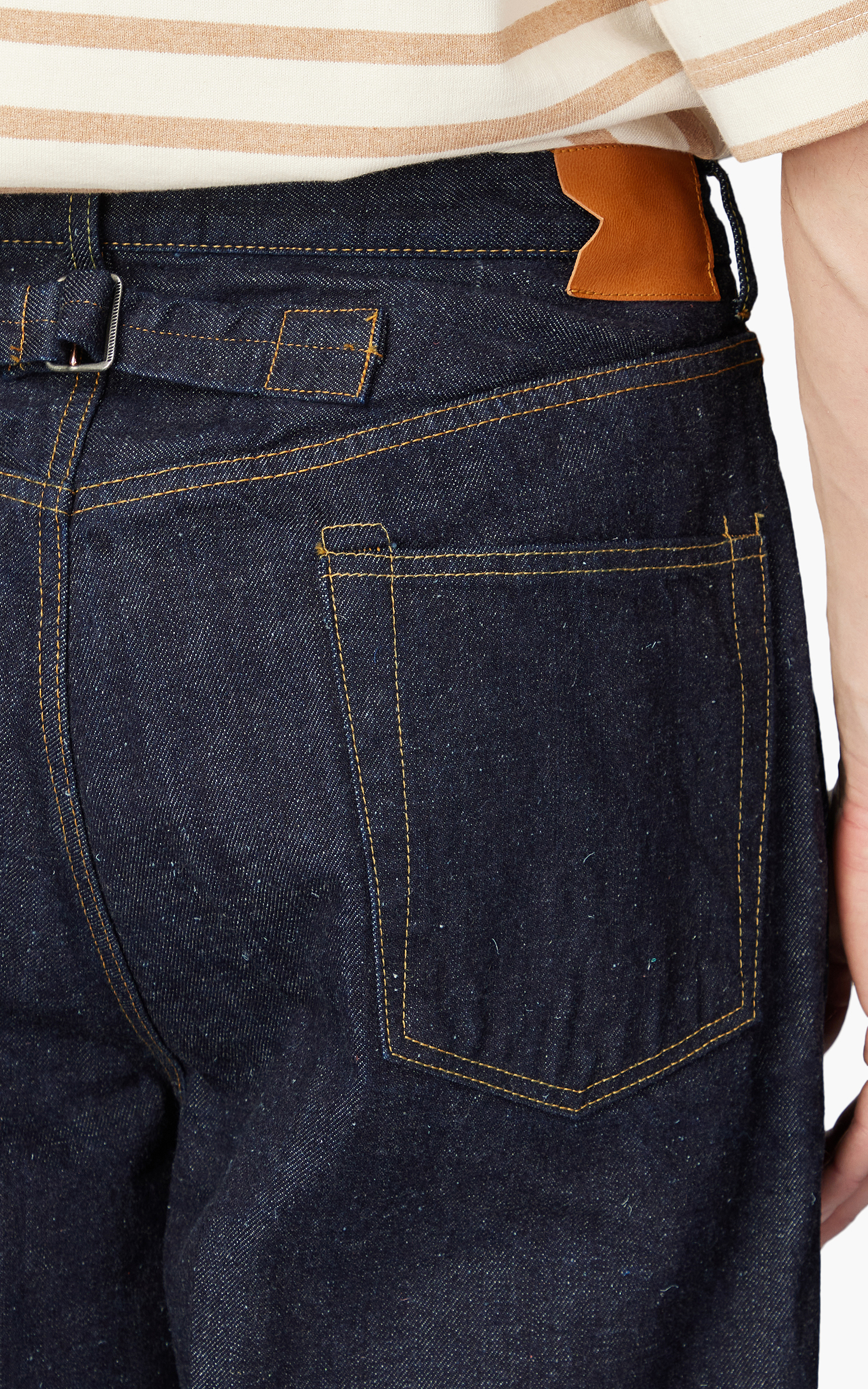 Markaware Pleated Wide Denim Indigo | Cultizm Markaware Pleated Wide Denim Indigo | Cultizm