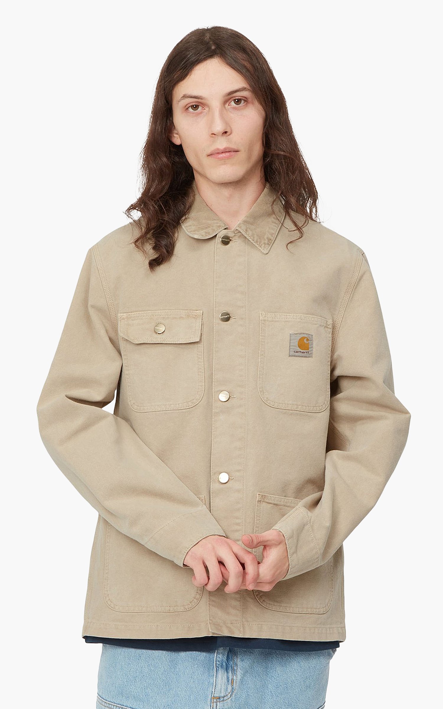 Carhartt WIP Michigan Coat Dusty H Brown/Dusty H Brown Faded | Cultizm