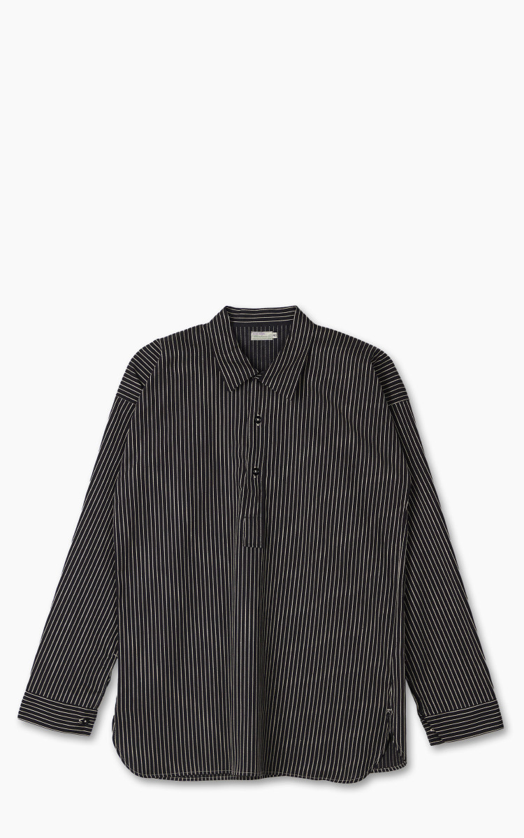 Warehouse Co. Lot 3045 Striped Pullover Shirt Black Cultizm