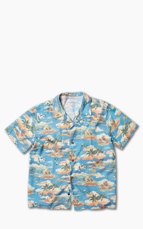 Nudie Jeans Arvid Hawaii Azure