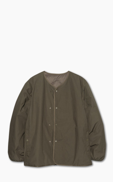 Nanamica Reversible Down Cardigan Khaki Beige