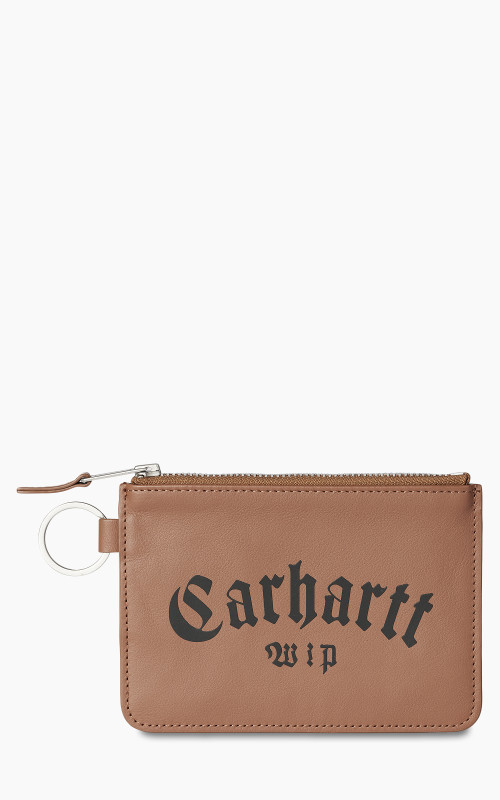 小物 Carhartt WIP ONYX ZIP WALLET Carhartt WIP Onyx Zip Wallet Cognac/Black | Cultizm