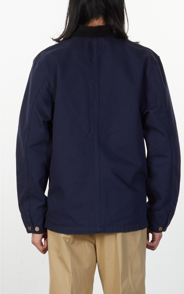 Carhartt WIP Michigan Coat Dark Navy/Black Rinsed | Cultizm
