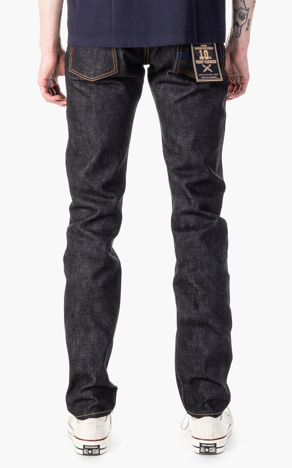 Momotaro Jeans 0306-SA Sashiko Zimbabwe Cotton Selvedge GTB 18oz | Cultizm