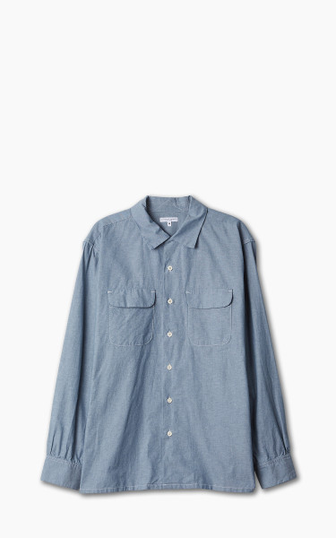 Engineered Garments Classic Shirt Cotton Chambray Light Blue