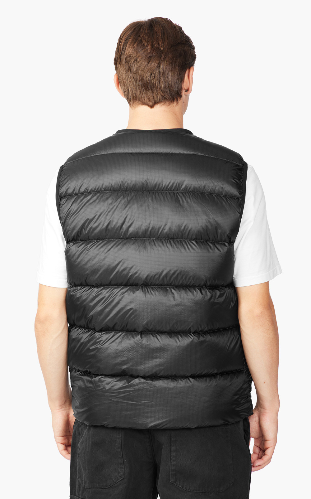 C.P. Company D.D. Shell Down Vest Black | Cultizm