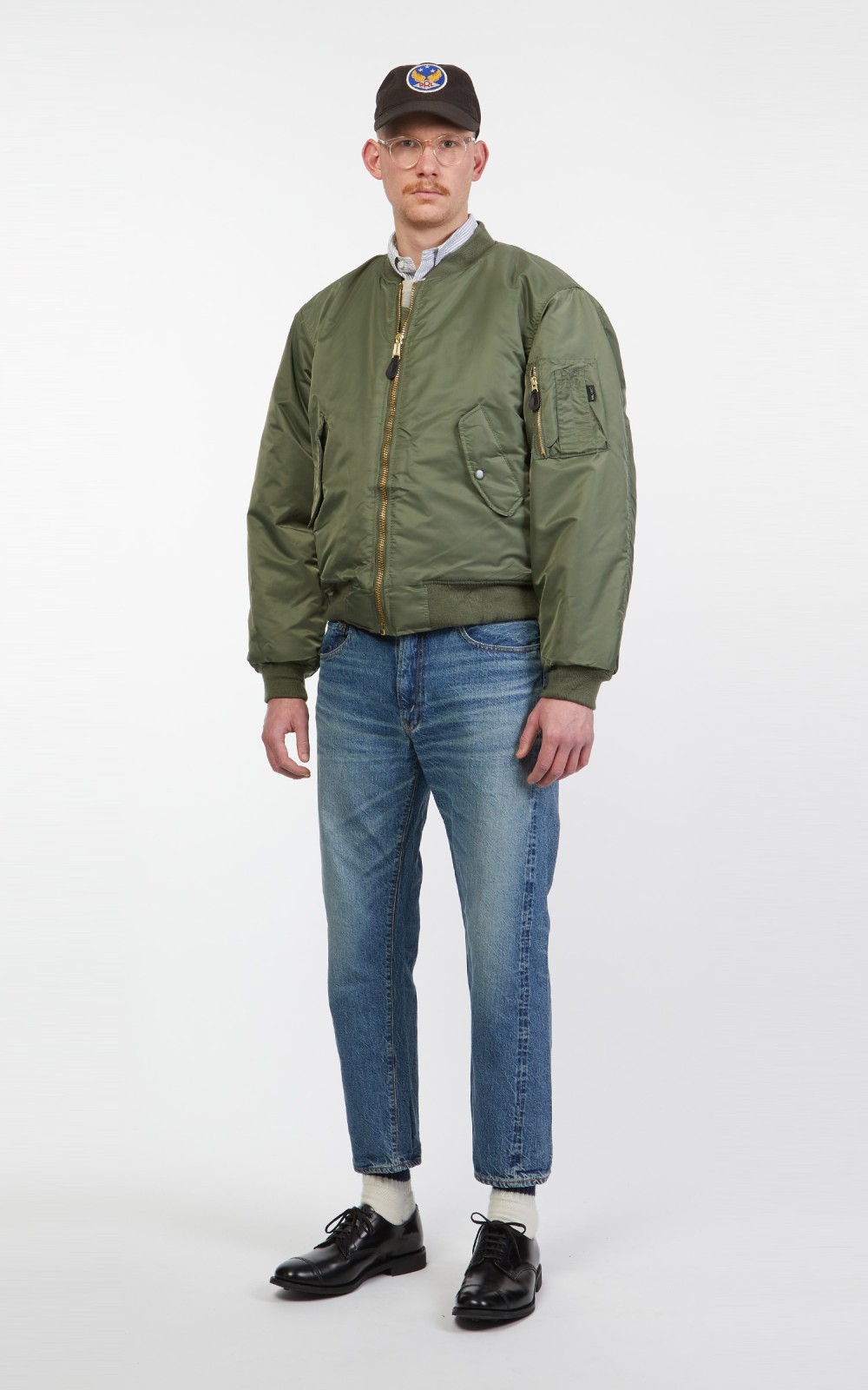 Military Surplus MA-1 US Flight Jacket Olive | Cultizm Military Surplus MA-1 US Flight Jacket Olive | Cultizm