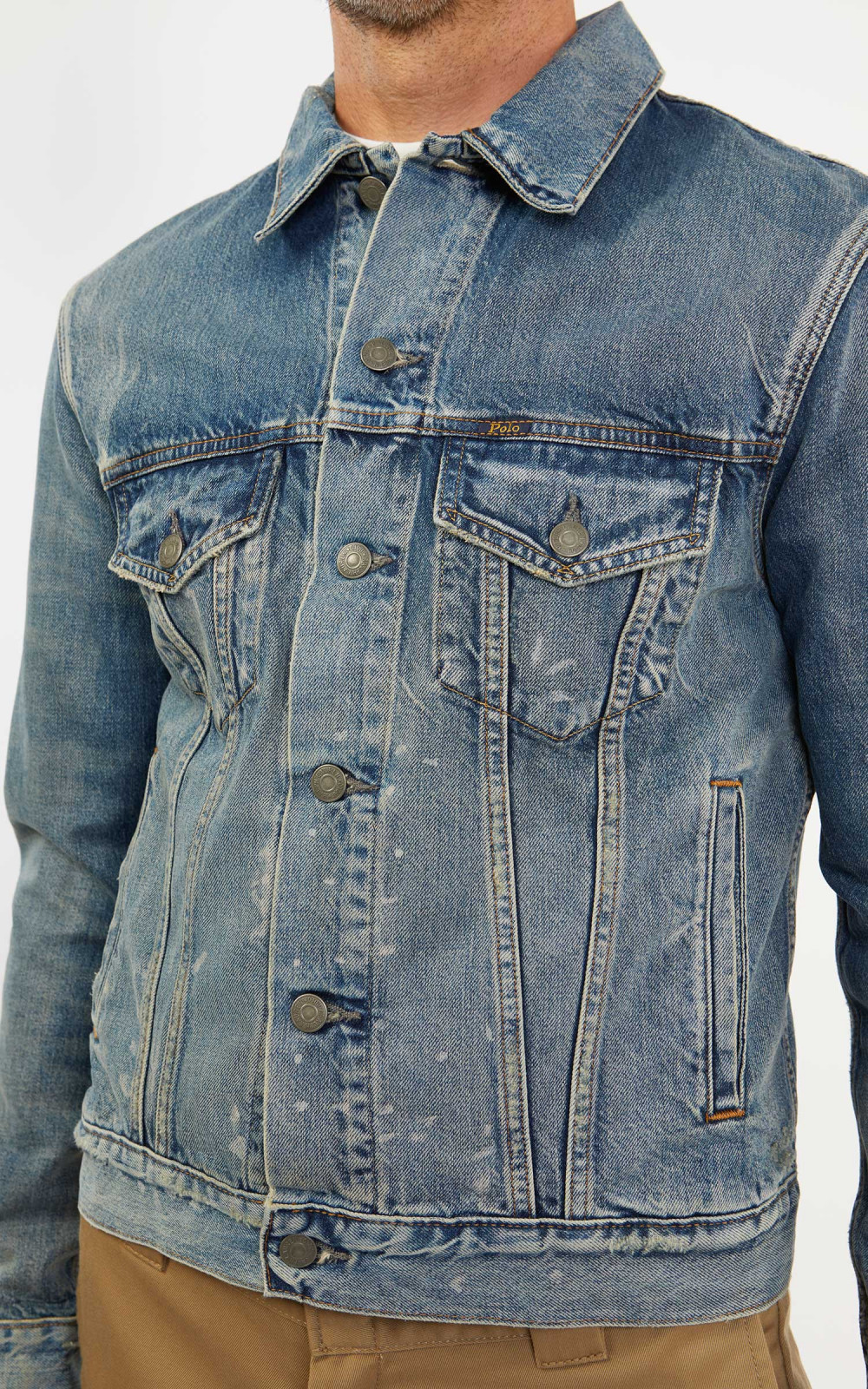 Polo Ralph Lauren Icon Trucker Denim Jacket Decker | Cultizm Polo Ralph Lauren Icon Trucker Denim Jacket Decker | Cultizm