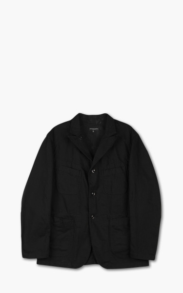 Engineered Garments Bedford Jacket Cotton Herringbone Twill Black