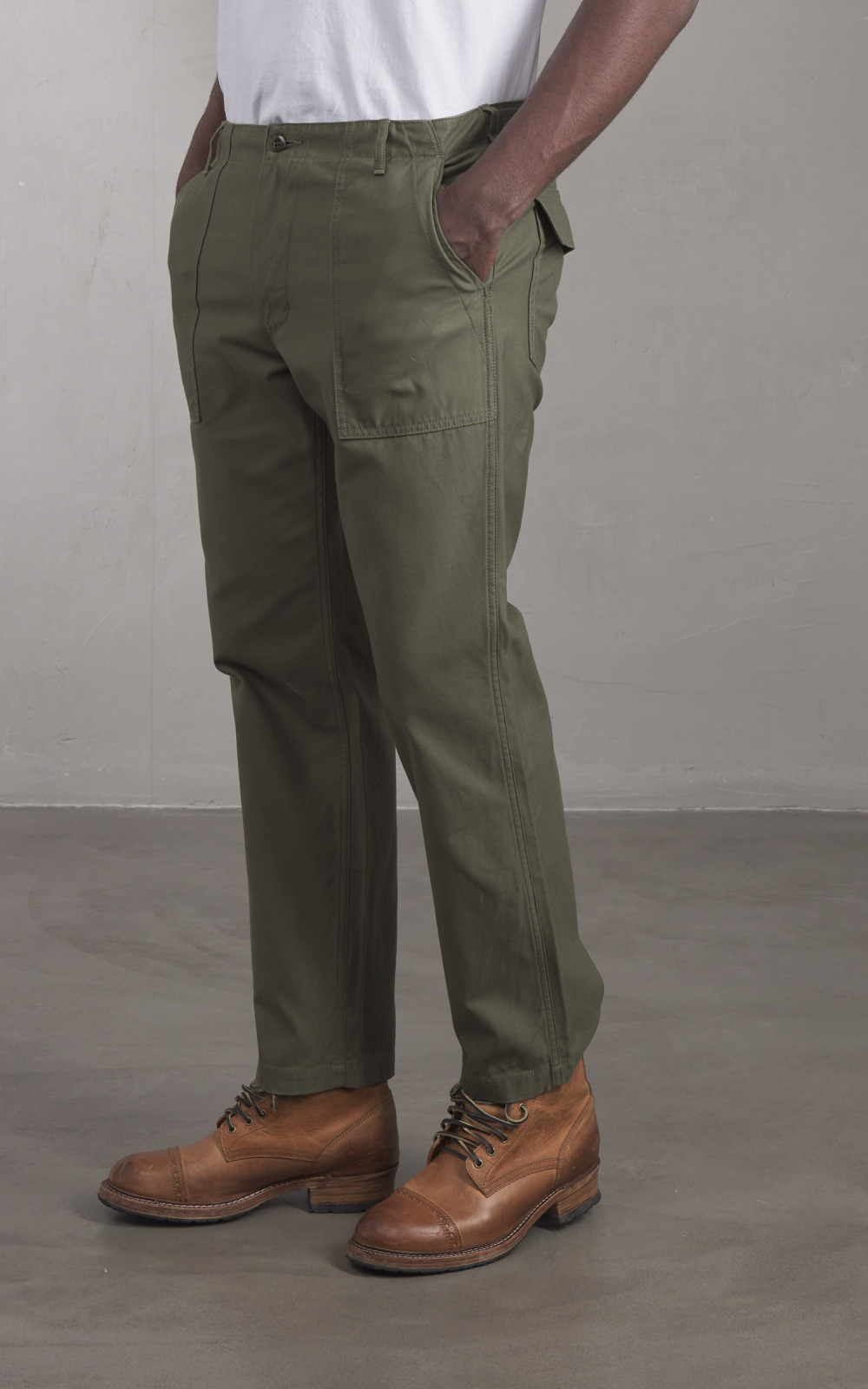 MEN'S STRETCH NYLON 5-POCKETS PANTS（メンズストレッチ