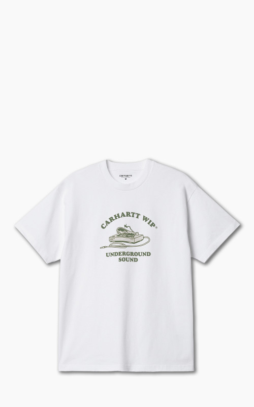Carhartt WIP S/S Underground Sound T-Shirt White