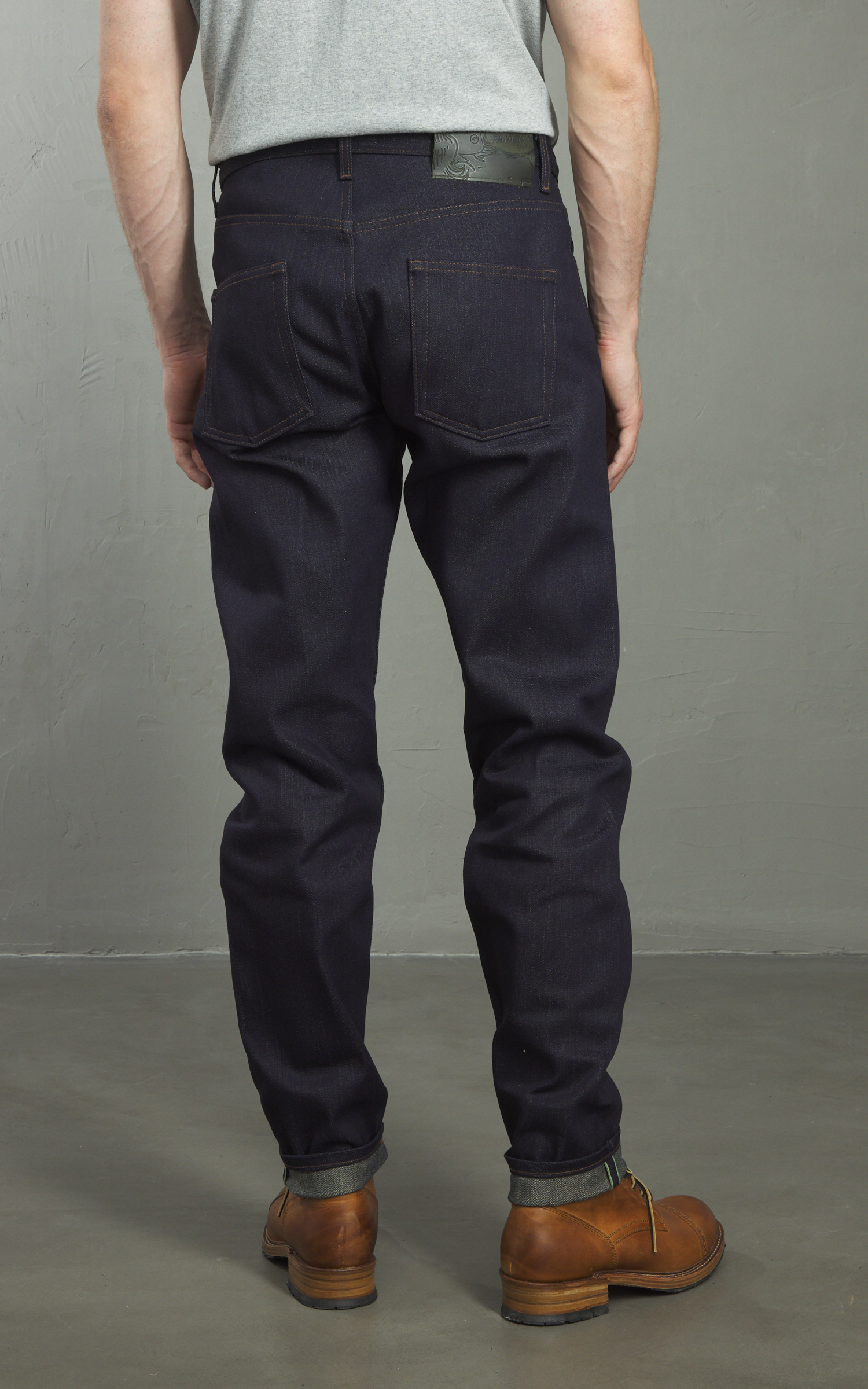 Naked & Famous Denim Easy Guy Matcha Selvedge Indigo 15oz