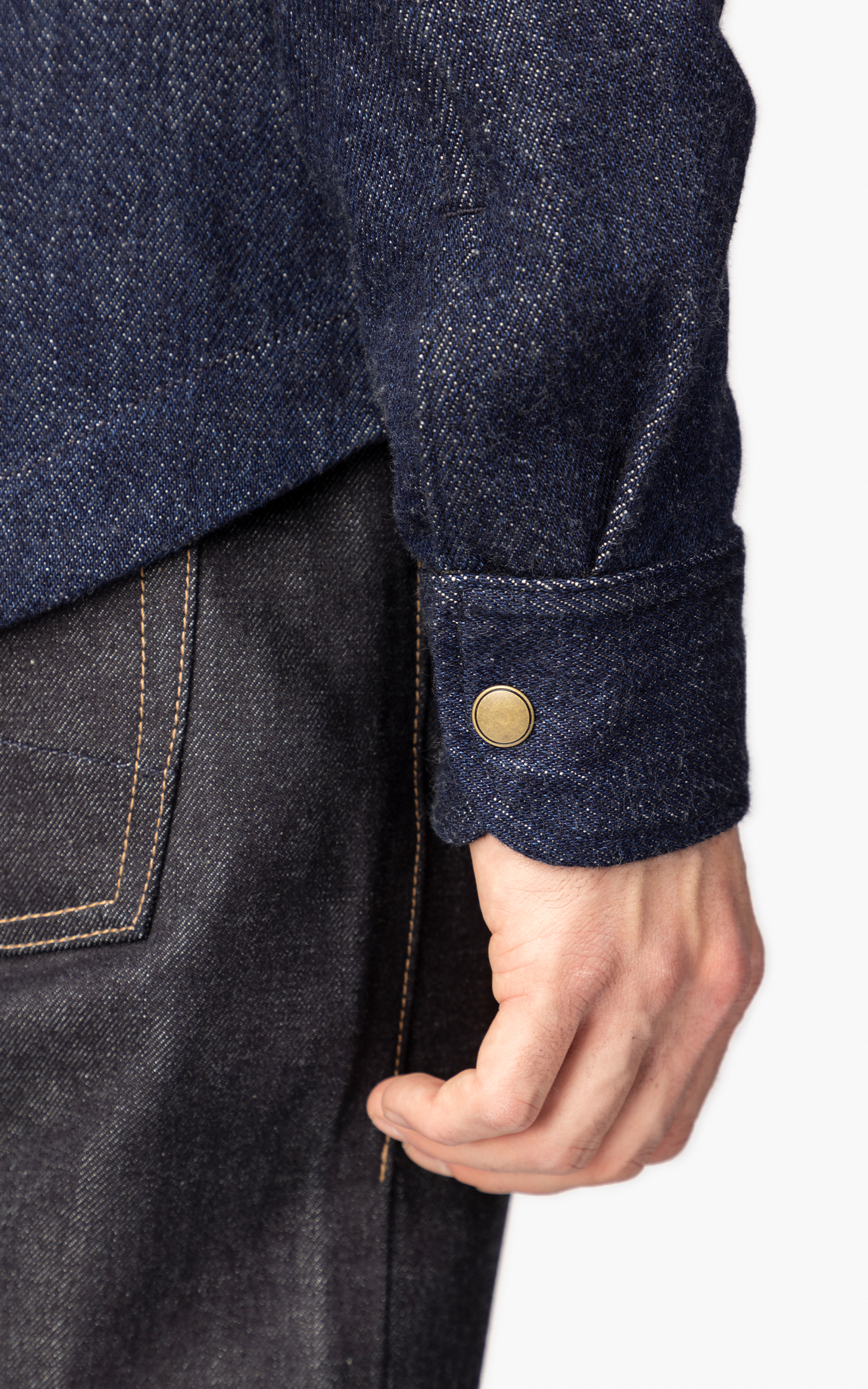 Rogue Territory Field Jacket Knit Denim Indigo 11oz | Cultizm