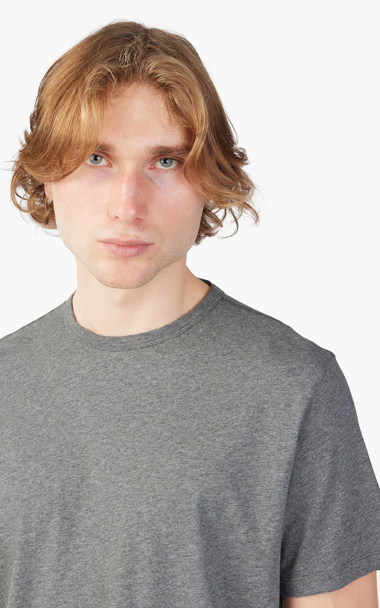 Our Legacy New Box T-Shirt Clean Jersey Grey Melange | Cultizm
