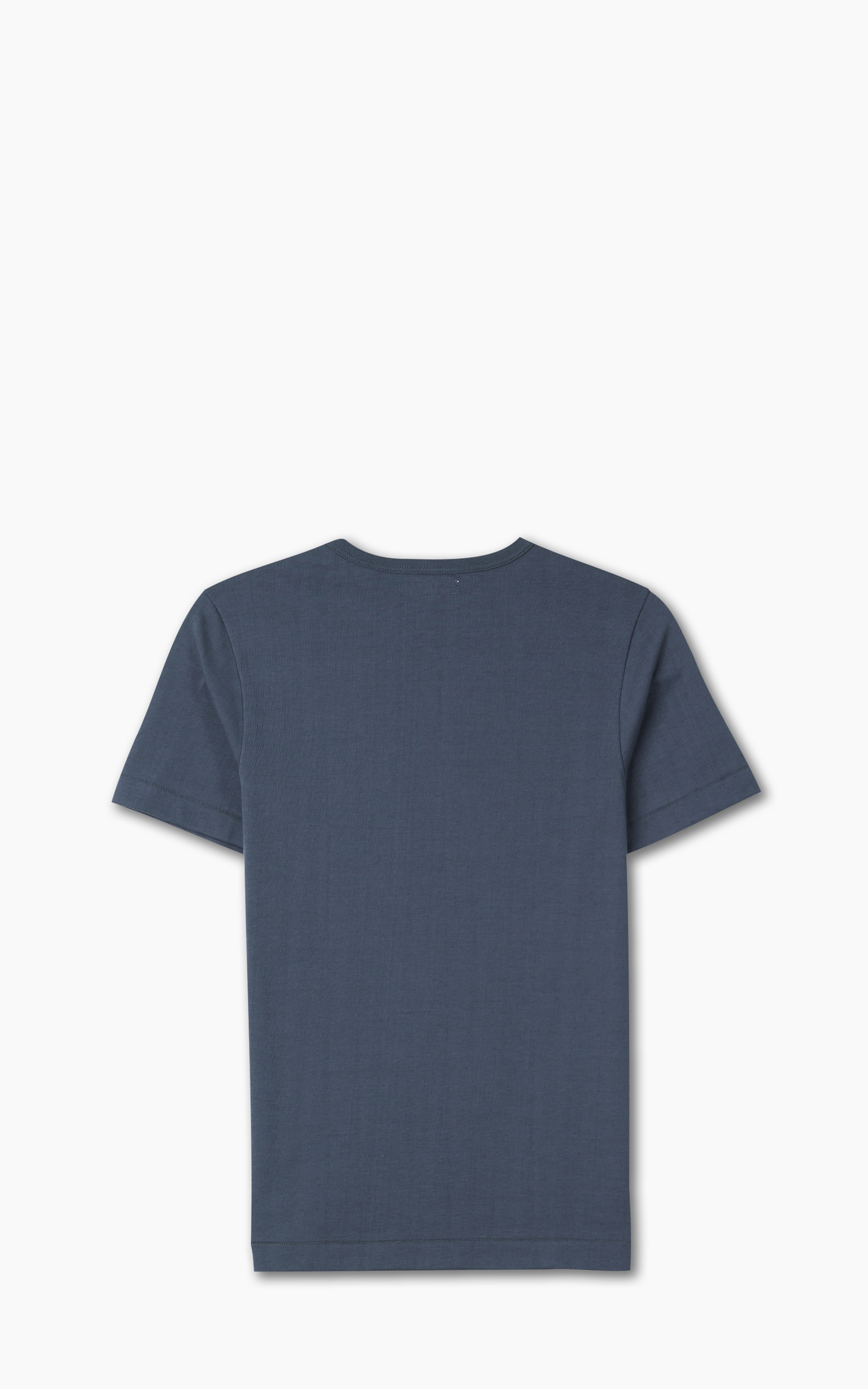 Merz b. Schwanen 215 Heavyweight Crew Neck Tee Mineral Blue | Cultizm