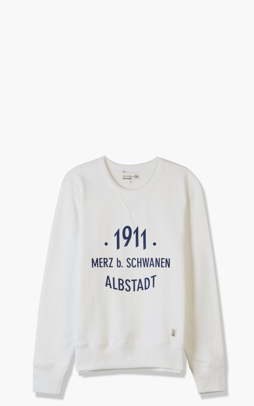 Merz b. Schwanen TR348 Sweatshirt White