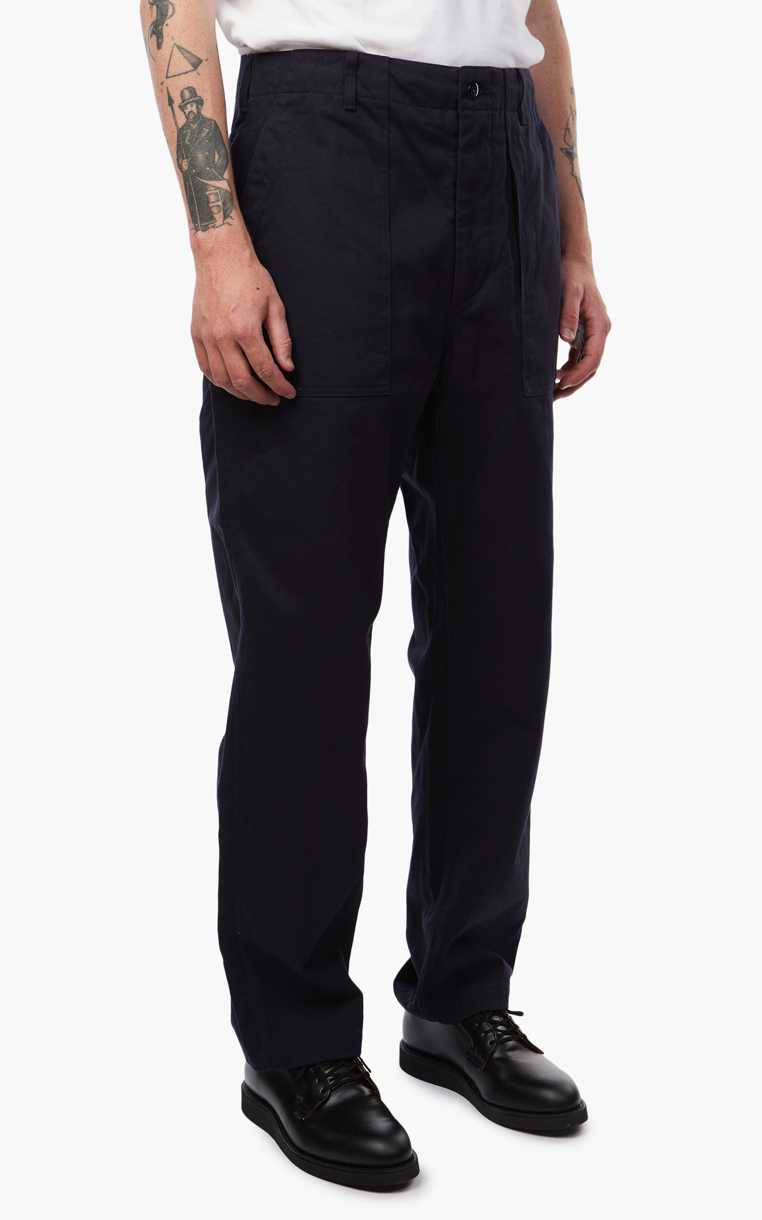 Engineered Garments Fatigue Pant Cotton Heavy Twill Dark Navy | Cultizm