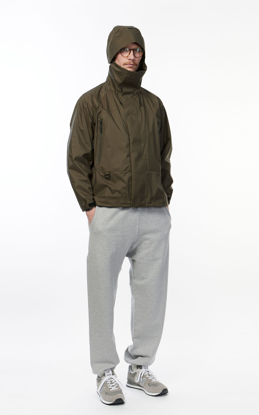 Snow Peak Recycled Cotton Sweat Pants Melange Grey | Cultizm