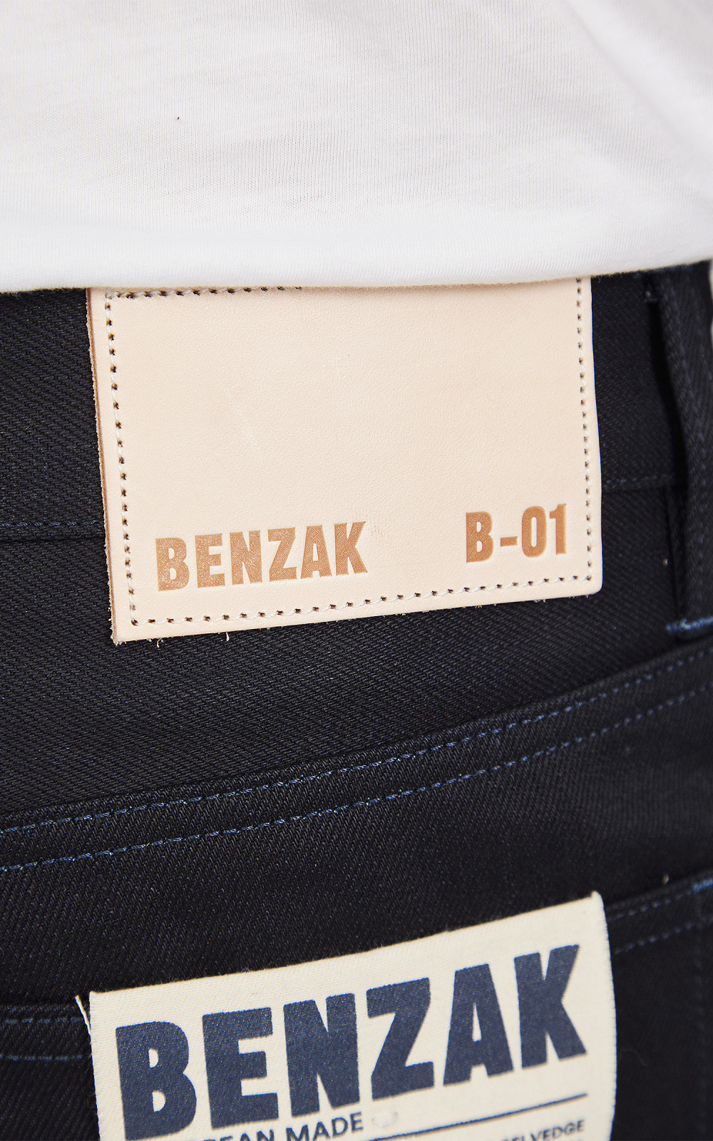 Benzak B-01 Slim Double Indigo Selvedge 14oz | Cultizm