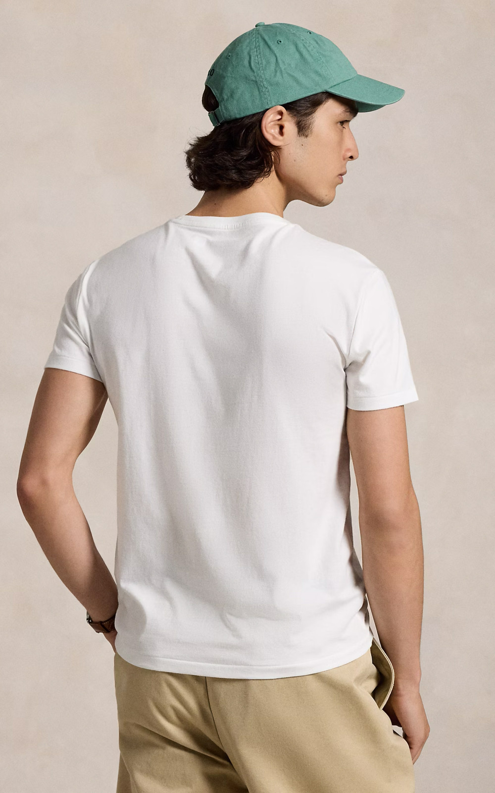 Polo Ralph Lauren Custom Slim Fit Jersey Crewneck T-Shirt