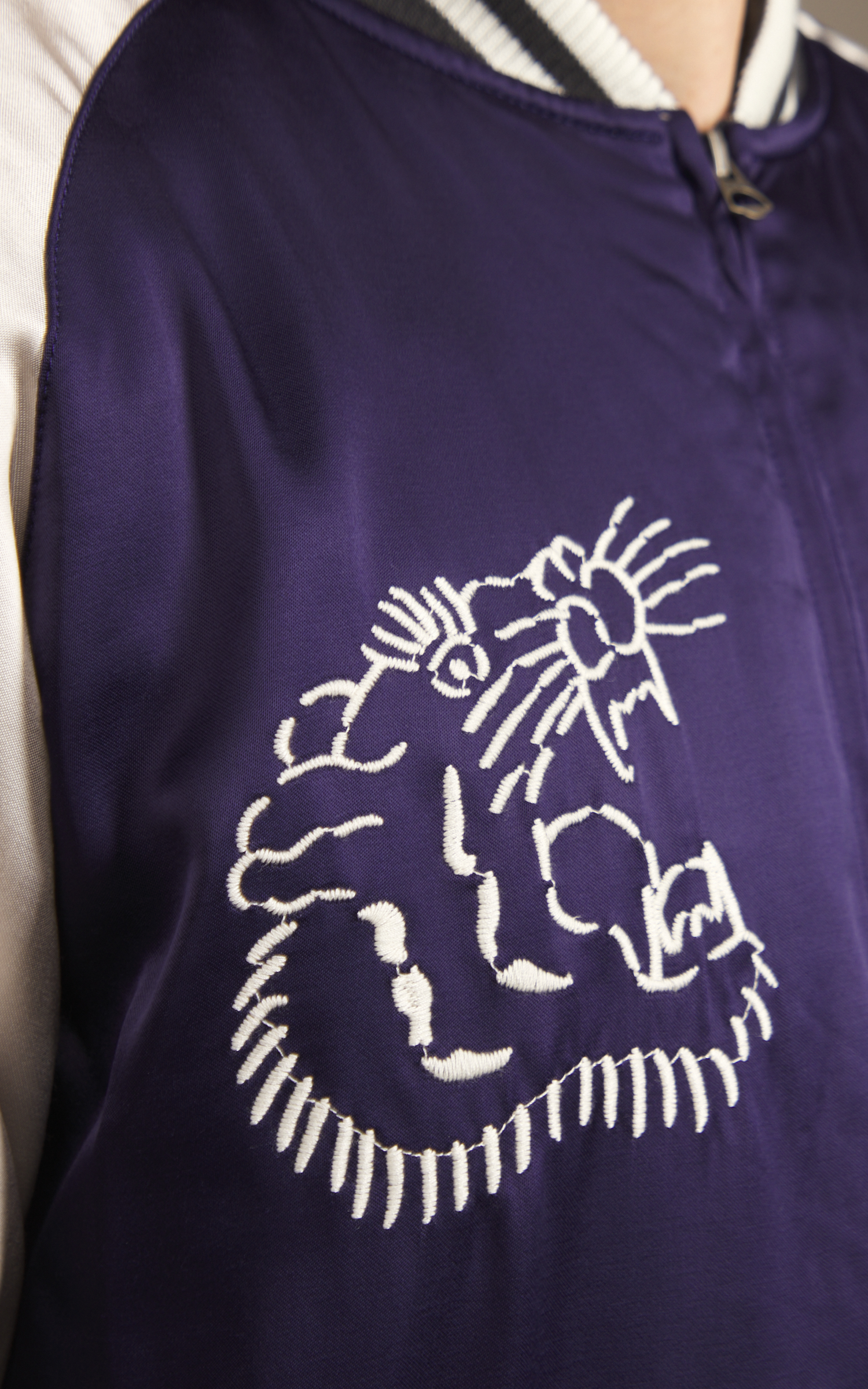 Houston Souvenir Jacket Tiger Navy | Cultizm