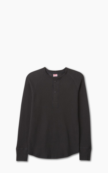 Pike Brothers 1936 Waffle Shirt Black