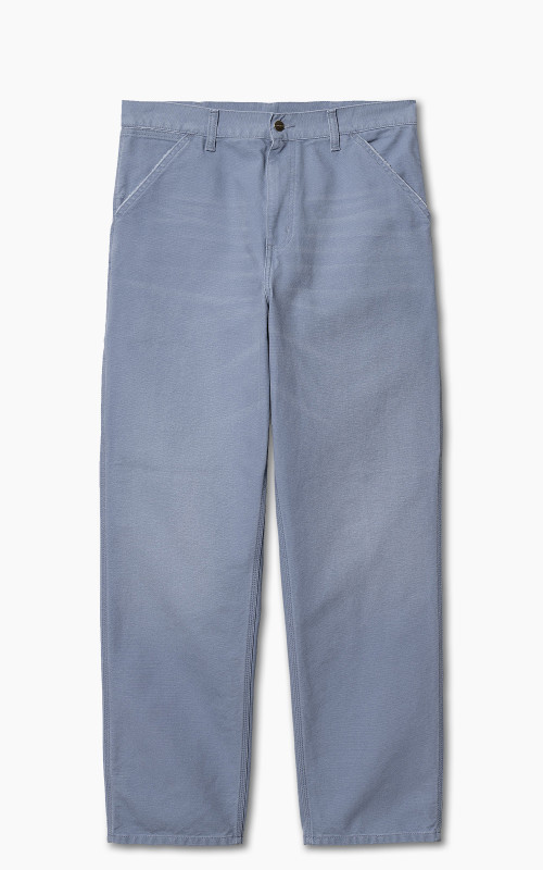 Carhartt WIP Single Knee Pant Dearborn Aged Canvas Bay Blue