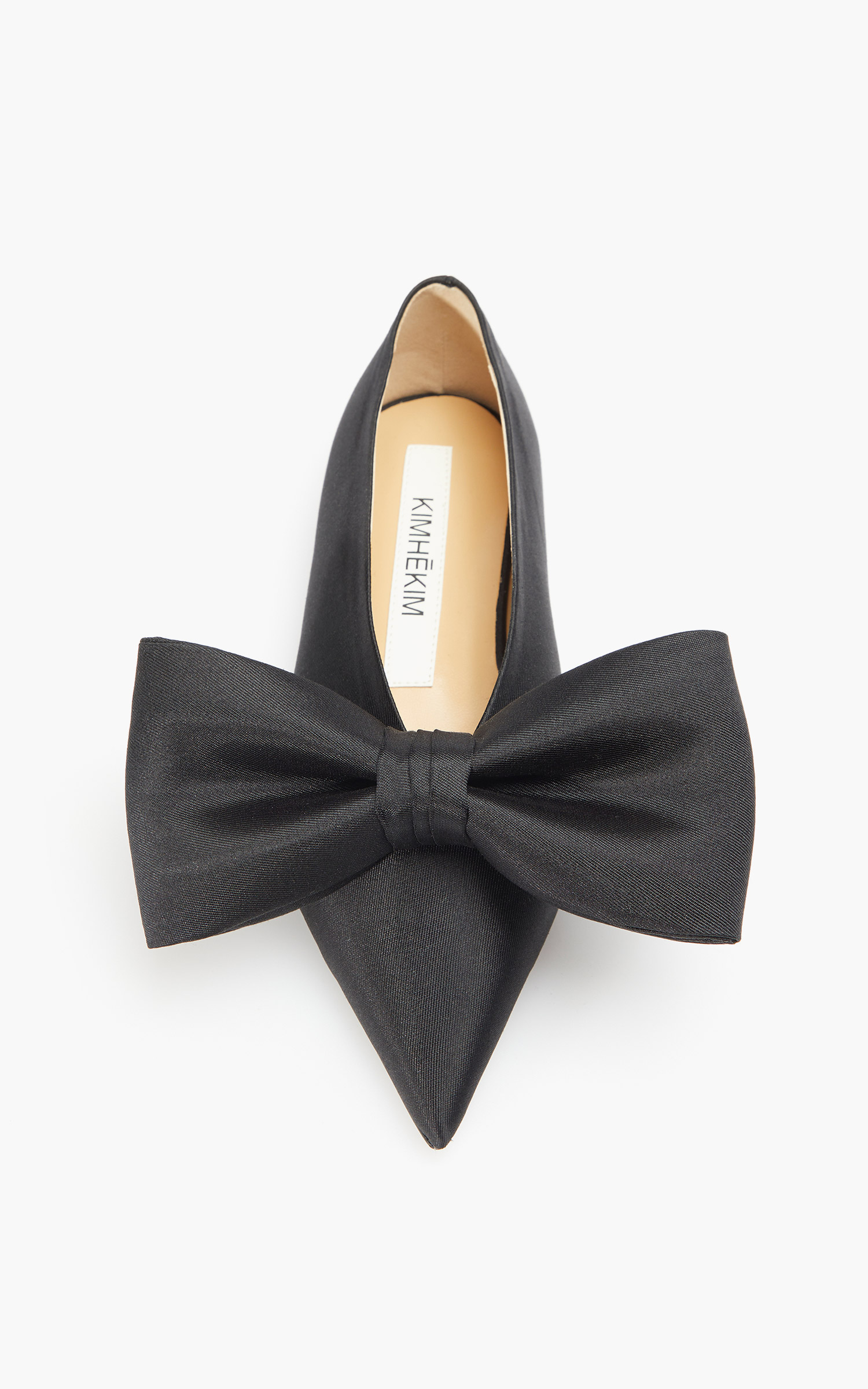 KIMHEKIM Monroe Ballerina Flat Black | Cultizm KIMHEKIM Monroe Ballerina Flat Black | Cultizm