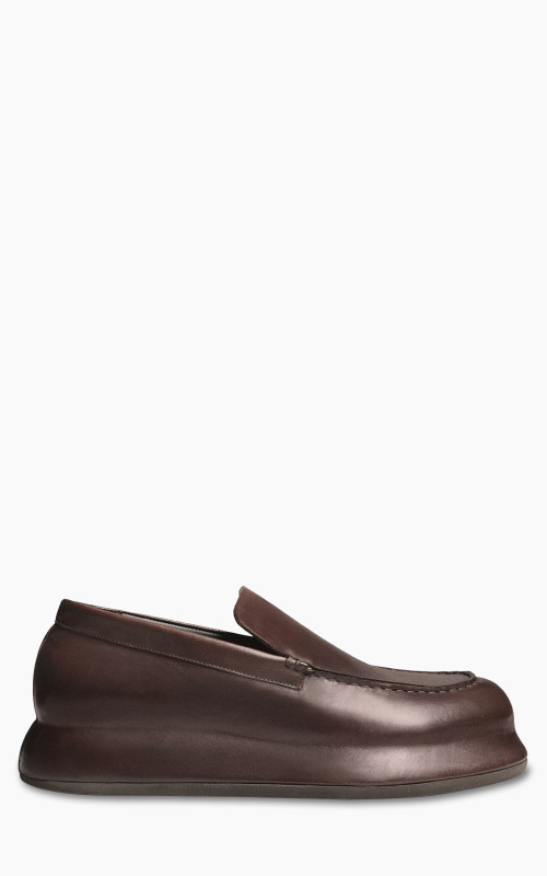 Jacquemus Les Mocassins Bricciola Sculpted Loafers Brown