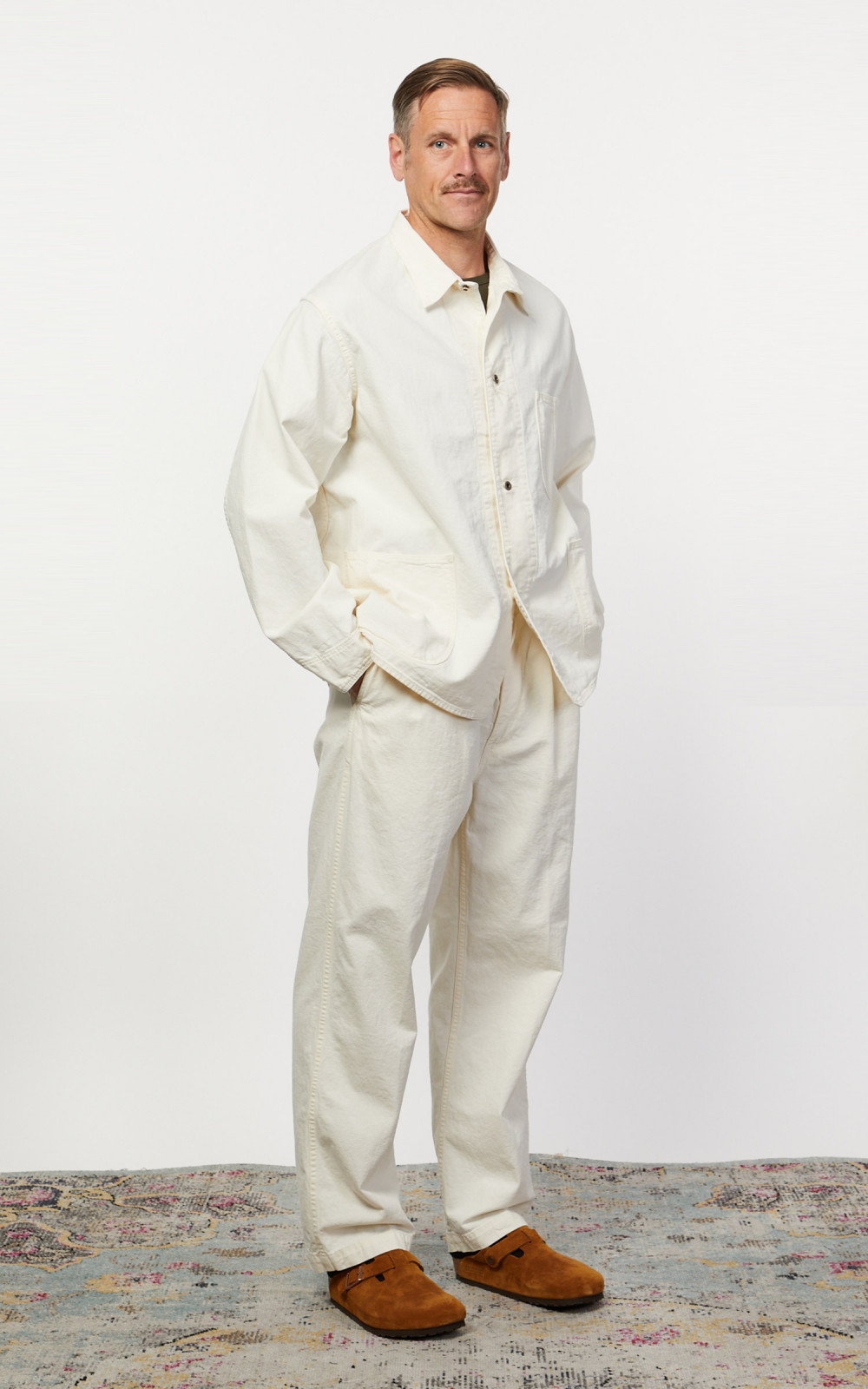 orSlow 1940’S COVERALL エクリュ サイズ3 Orslow 1940's Coverall - Ecru | Garmentory