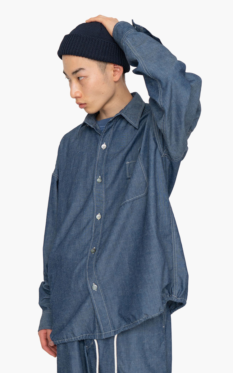 中古 nanamica chambray cpo shirt jacket XL nanamica (ナナミカ) 
