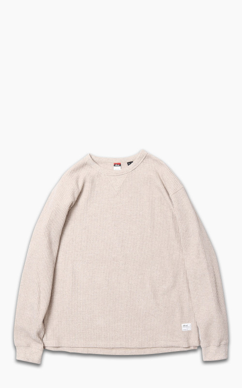 Nanga Eco Hybrid Waffle L/S Tee Oatmeal