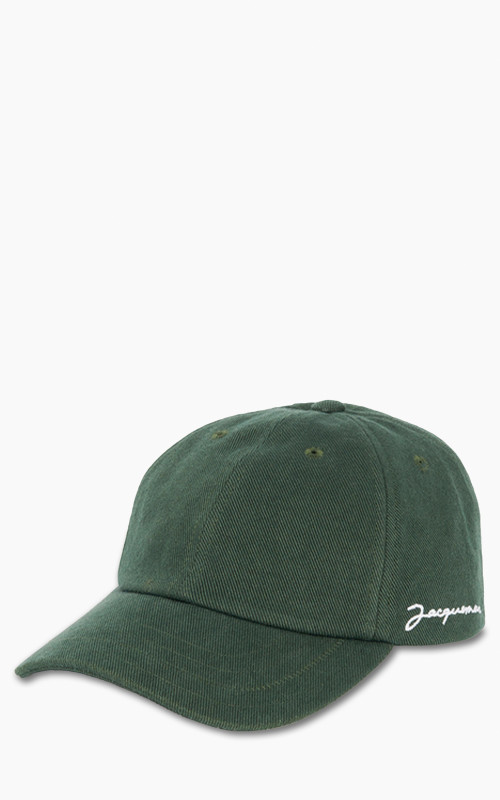 Jacquemus La Casquette Jacquemus Dark Green