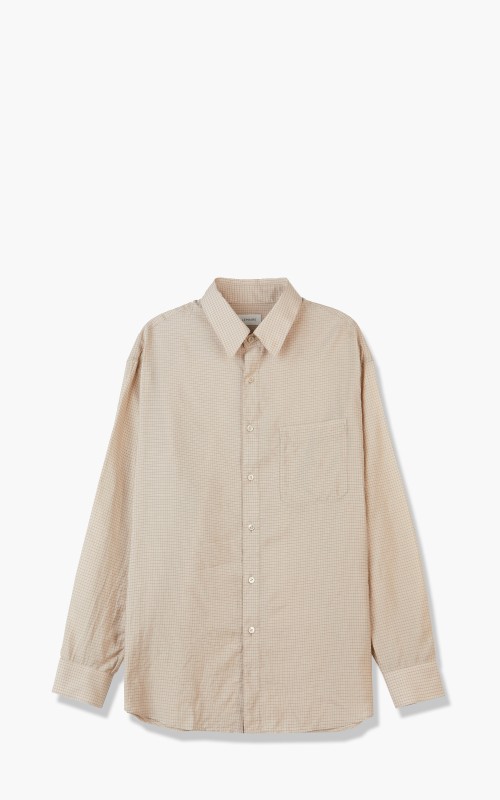 Lemaire Regular Collar L/S Shirt Nude X221-SH188-LF746-129