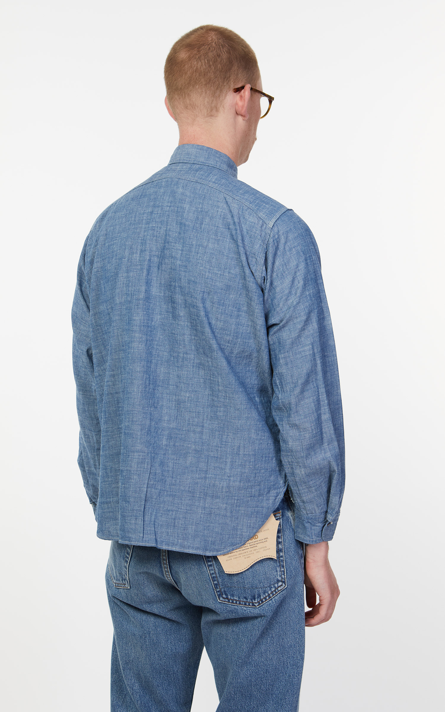 Anatomica Big Yank 1935 Shirt Indigo One Wash | Cultizm