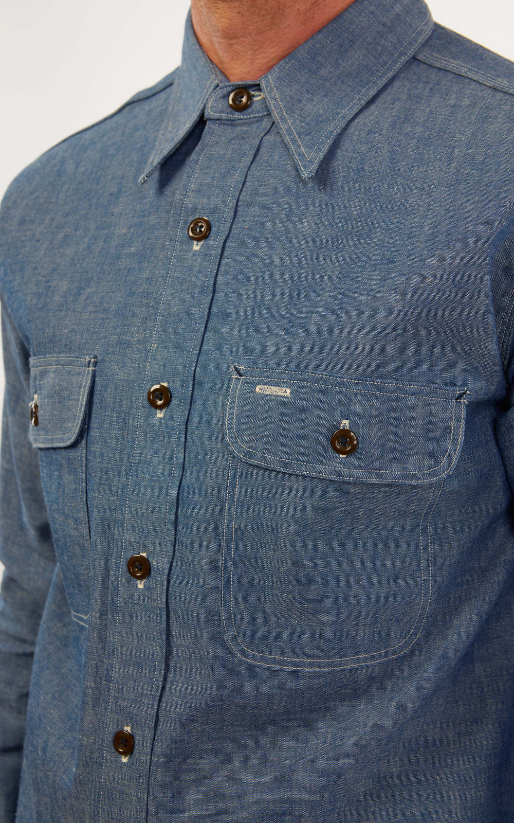 3036-CHAMBRAY-SHIRT-W-ELBOW-