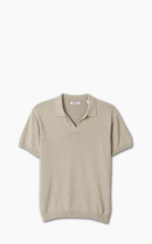 3sixteen Knit Polo Tan