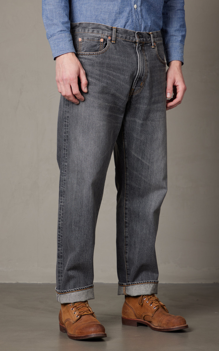 FOB FACTORY SELVEDGE 66モデルDENIM F160 W36 FOB-Factory-F160-13oz-Selvedge